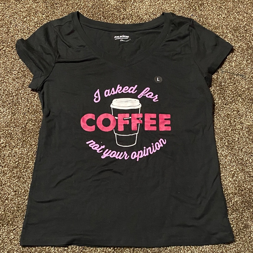 I asked for coffee not your opinion